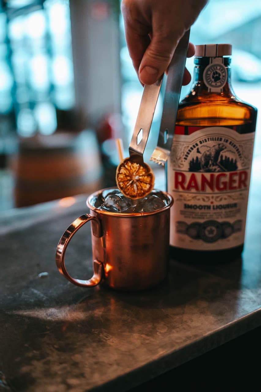 Cocktail Ranger Mule à base de Ranger